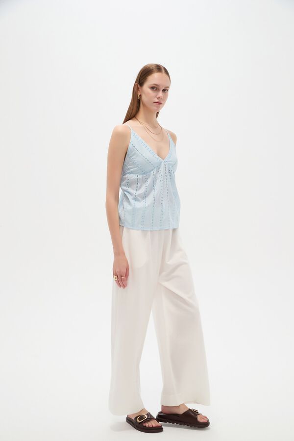 MUSCULOSA CUSIA 70809 CELESTE CLARO image number null