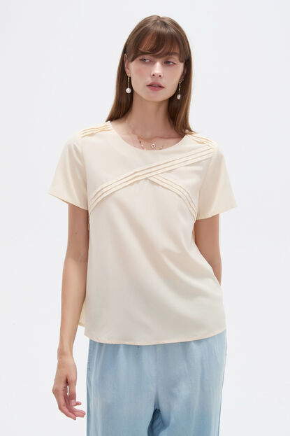BLUSA TARMEL 70607 CRUDO / NATURAL image number null