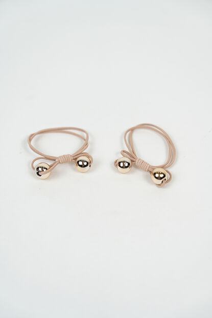 Gomita De Pelo Bell Set 2 un. MARRON image number null