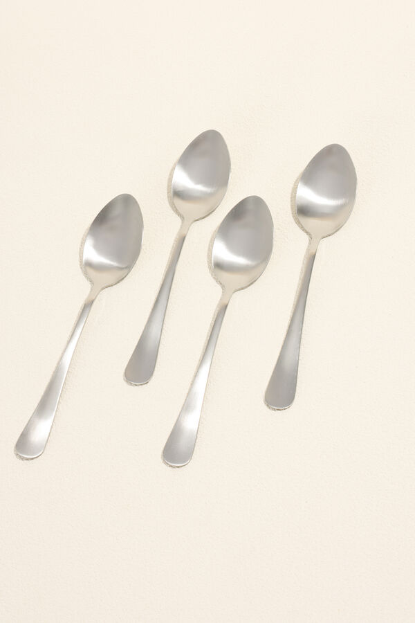 Cuchara Olivo Set 4 un. Plateado COLOR UNICO image number null