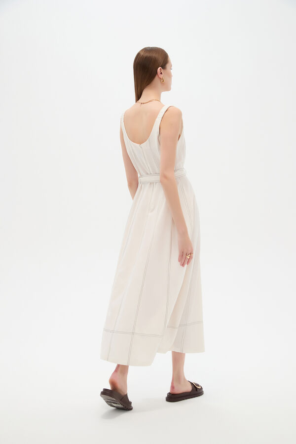 VESTIDO CAROA 70809 MARFIL  / OFF WHITE image number null
