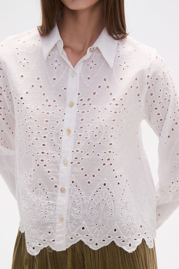 CAMISA DOBINI BLANCO image number null