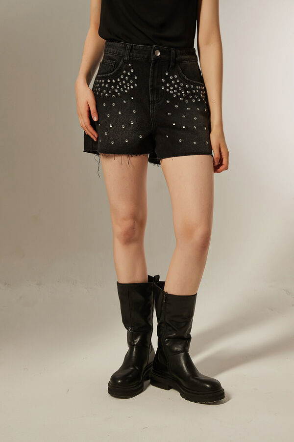 SHORT XABRINA GRIS OSCURO image number null