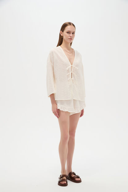 BLUSA ANIS 70809 MARFIL  / OFF WHITE image number null