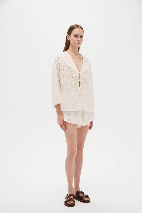 BLUSA ANIS 70809 MARFIL  / OFF WHITE image number null