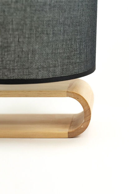 Lampara de Mesa Zuzu NEGRO image number null