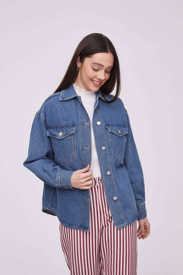 SOBRECAMISA MURIN AZUL CLARO