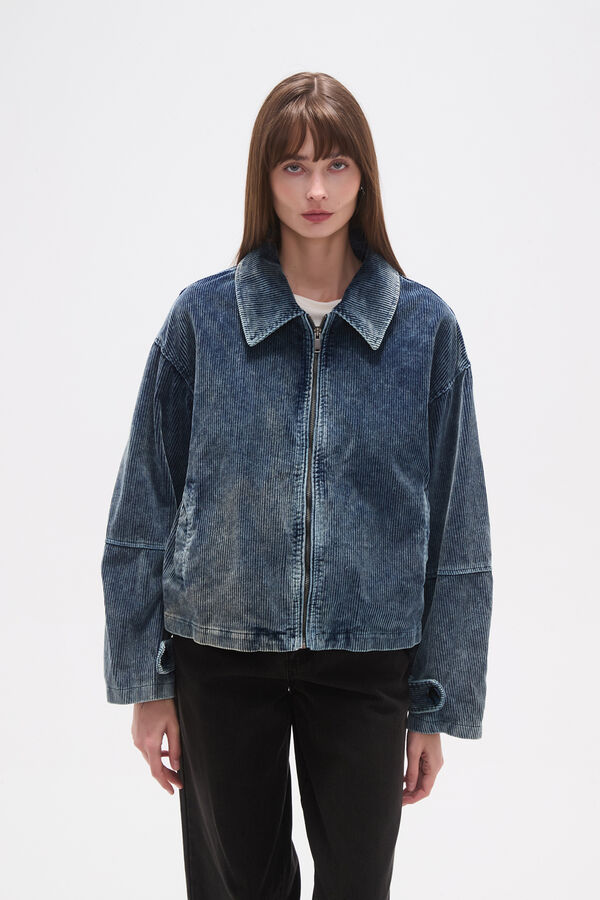CAMPERA CANDE AZUL GRISACEO image number null
