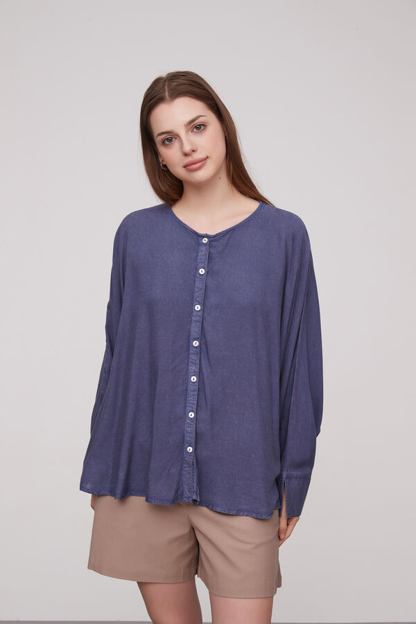 CAMISA MUCHI AZUL PIEDRA