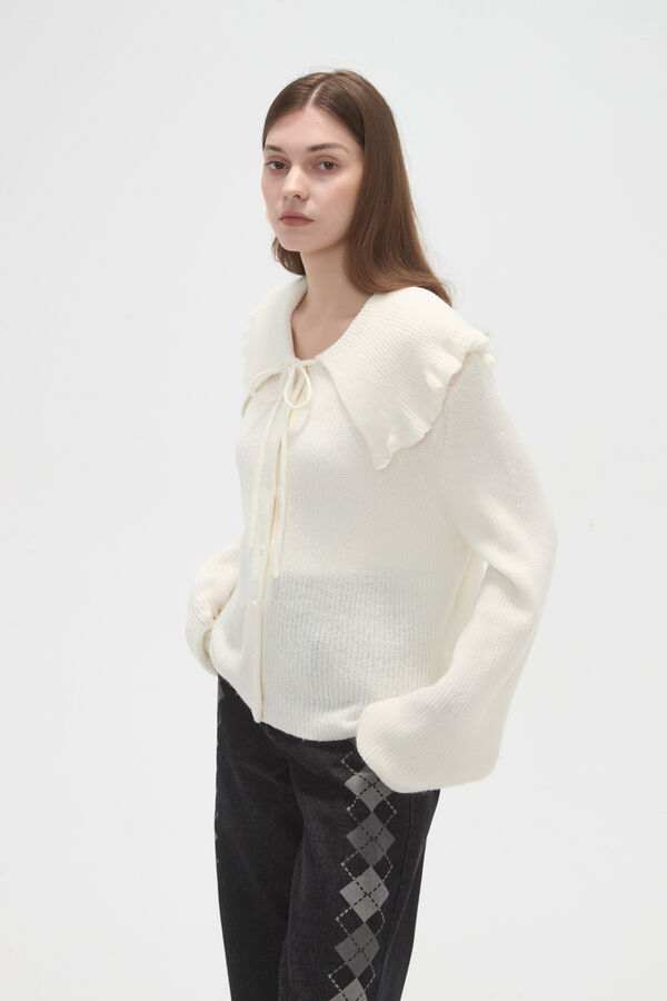 CARDIGAN OLCAY CRUDO / NATURAL image number null