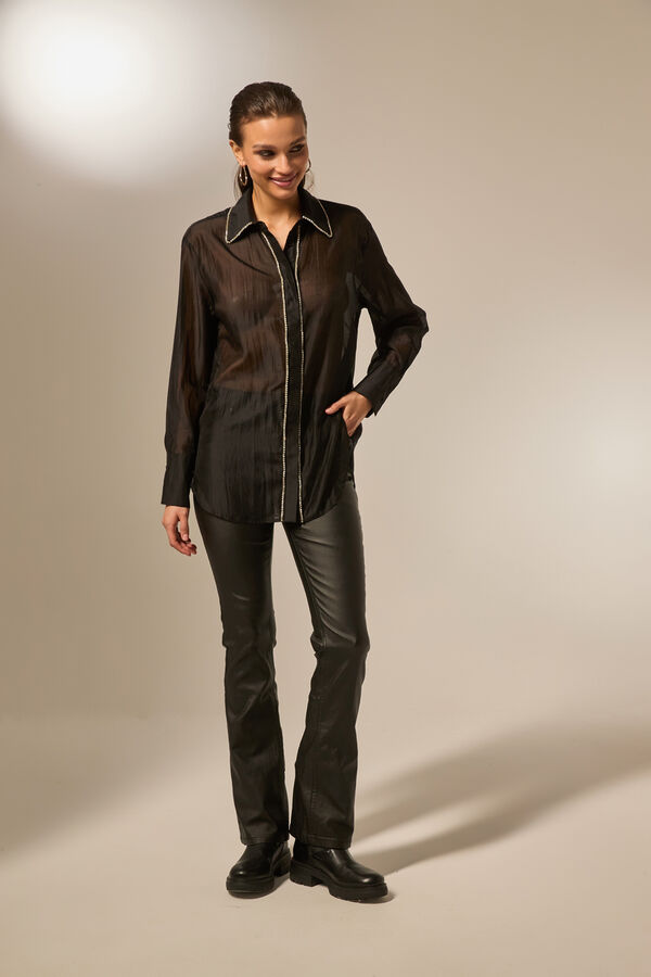 CAMISA VANUREL NEGRO image number null