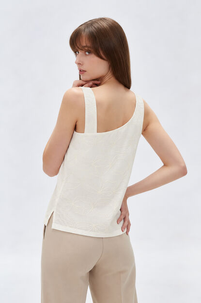 MUSCULOSA VARE 70809 MARFIL  / OFF WHITE image number null
