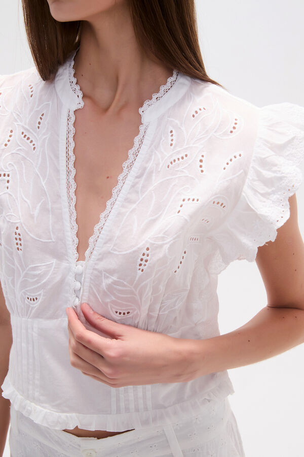 TOPS GAMPE BLANCO image number null