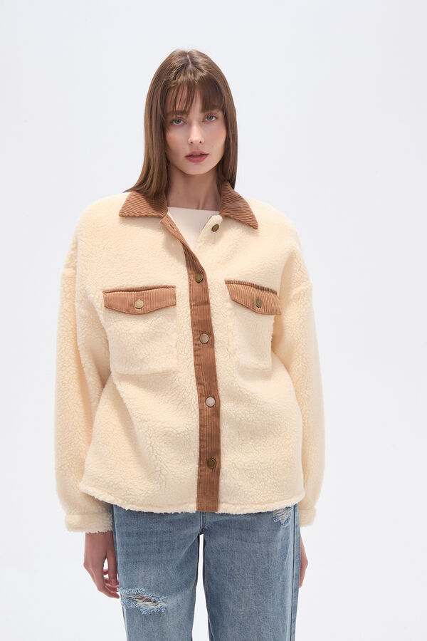 CAMPERA GAREA CRUDO / NATURAL image number null