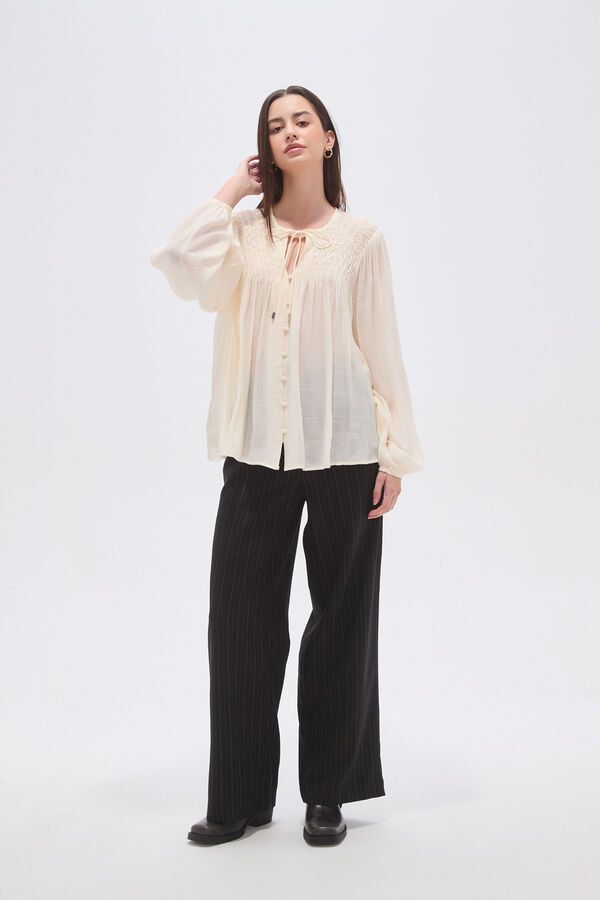 BLUSA MAKOR CRUDO / NATURAL image number null