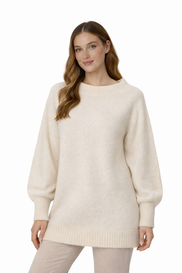 VESTIDO BAUUEL CRUDO / NATURAL image number null