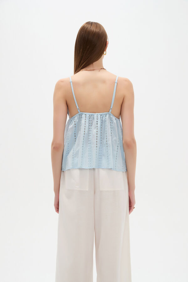MUSCULOSA CUSIA 70809 CELESTE CLARO image number null