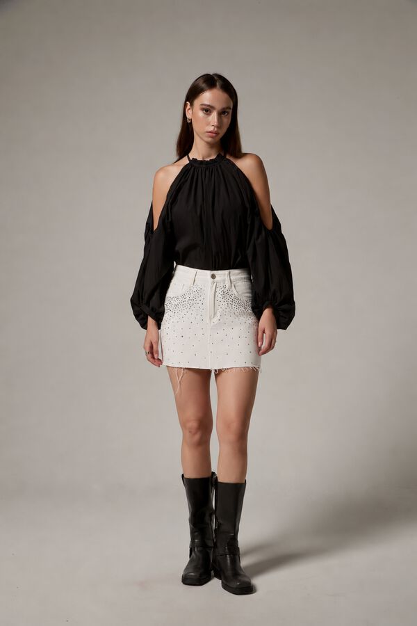 FALDA RAMA 70809 MARFIL  / OFF WHITE image number null