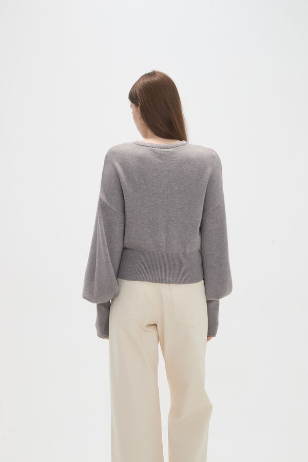 SACO ABBIE GRIS OSCURO image number null