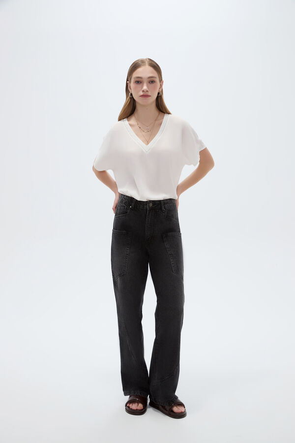 PANTALON AVILOR 70607 GRIS OSCURO image number null
