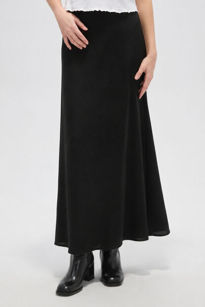 FALDA RASA NEGRO image number null