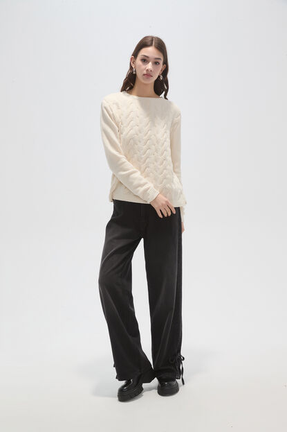 SWEATER RORI 70607 CRUDO / NATURAL image number null