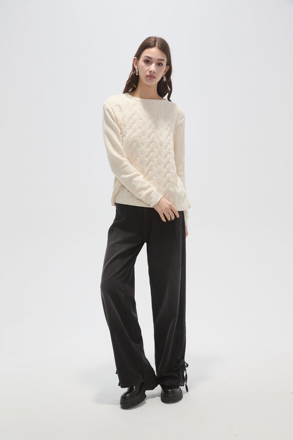 SWEATER RORI 70607 CRUDO / NATURAL image number null