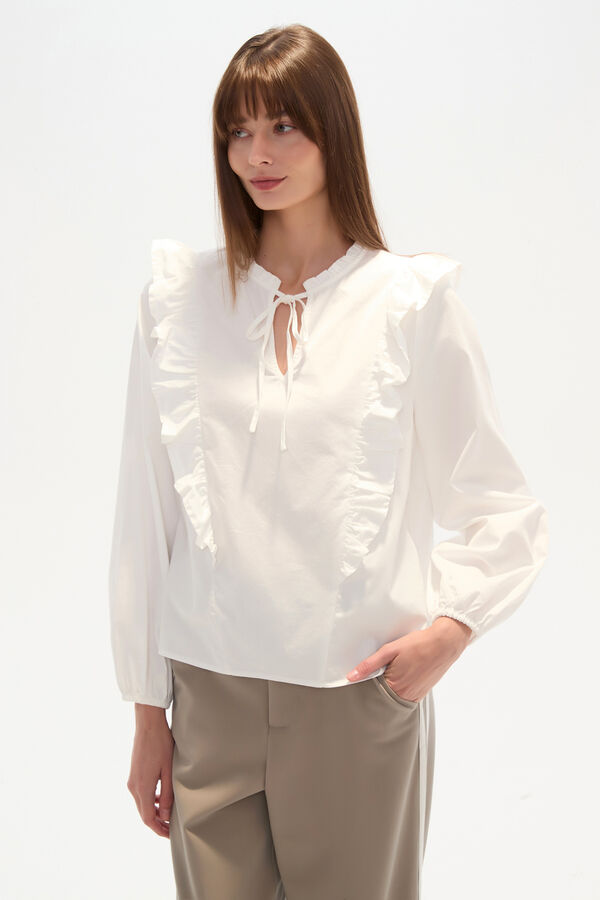 BLUSA RIMBAL BLANCO image number null