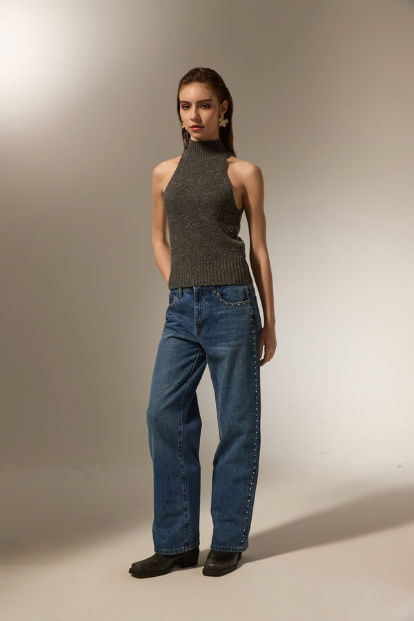 TOPS UMBRIAX GRIS MELANGE OSCURO image number null