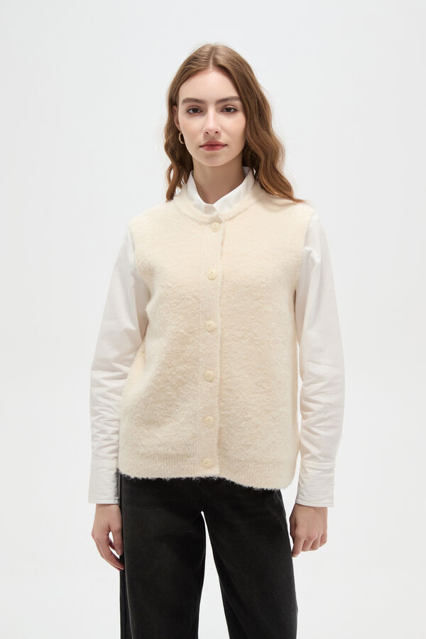 CHALECO BURUM CRUDO / NATURAL image number null