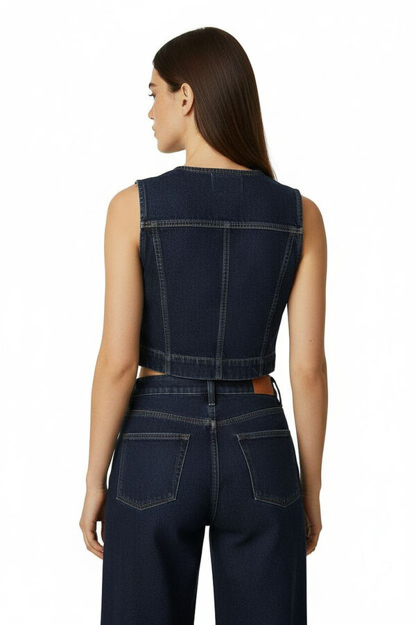 CHALECO ESPELINA AZUL OSCURO image number null