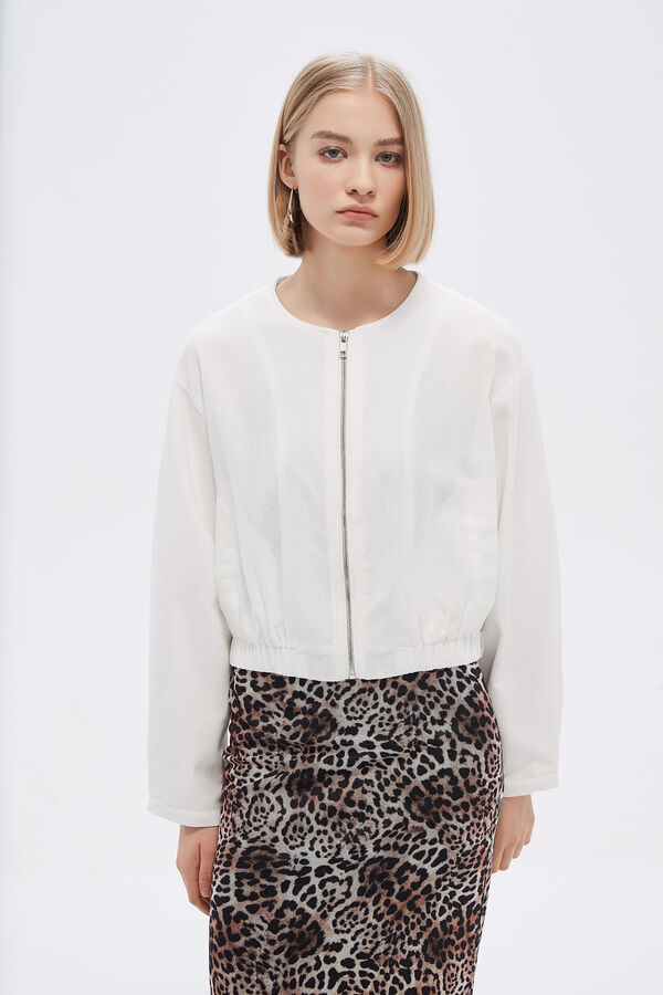CAMPERA AROLA MARFIL  / OFF WHITE image number null