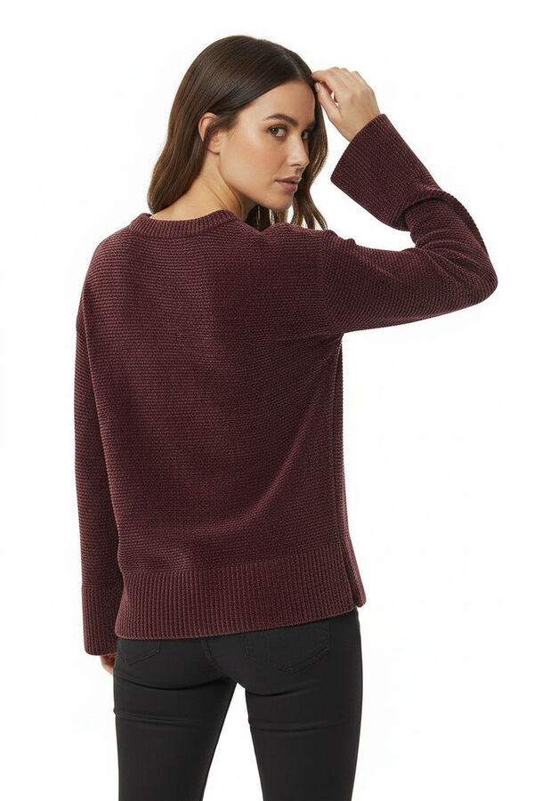 SWEATER BRITHOS CEREZA OSCURO image number null