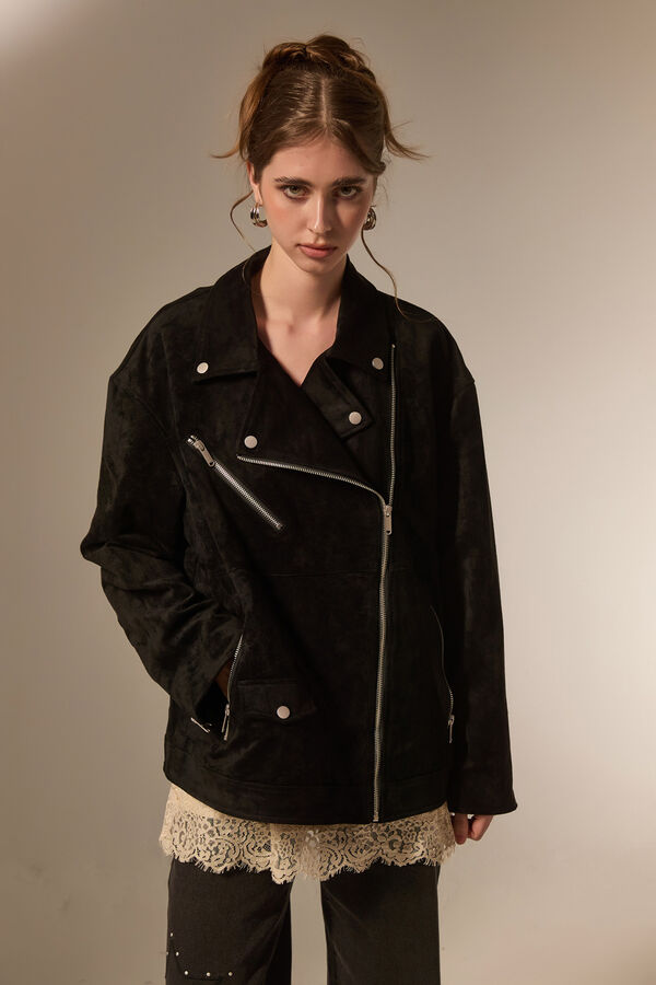 CHAQUETA GAMAL NEGRO image number null