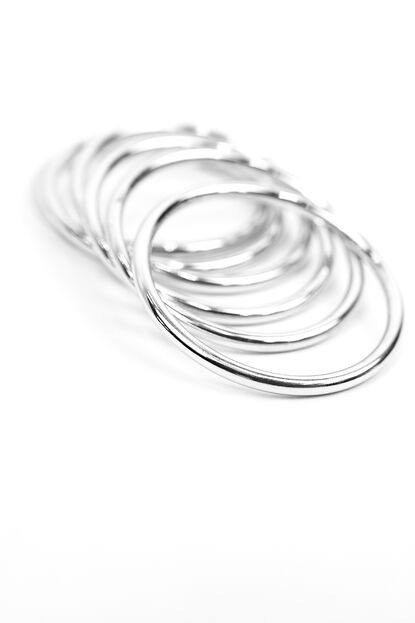 Brazalete Vega, set 6 pcs PLATEADO image number null
