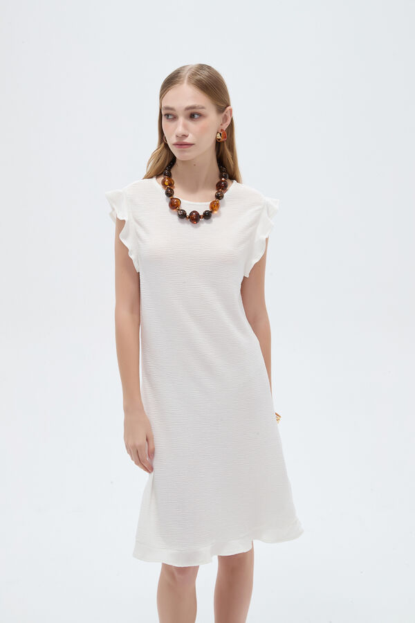 VESTIDO XULO 70809 MARFIL  / OFF WHITE image number null