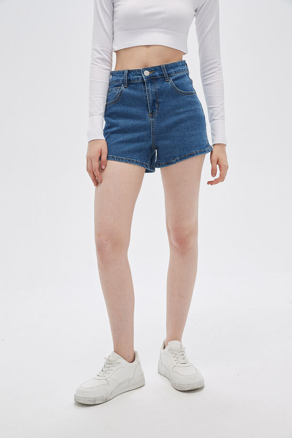 SHORT BASICILATA AZUL image number null