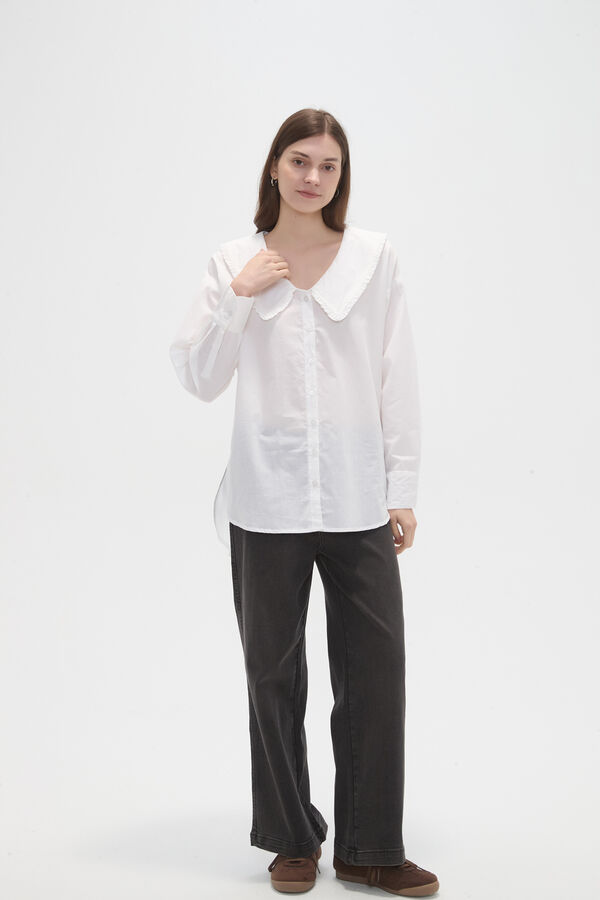 CAMISA LALOU BLANCO image number null
