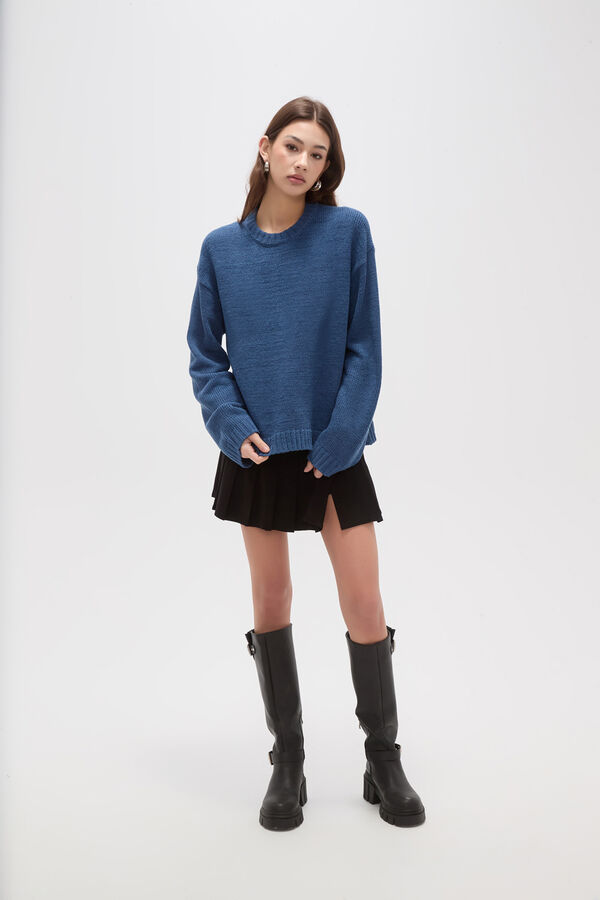 SWEATER SILICIA AZUL PIEDRA image number null