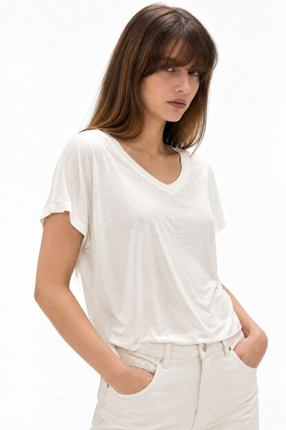 REMERA VENOM 70607 MARFIL  / OFF WHITE image number null