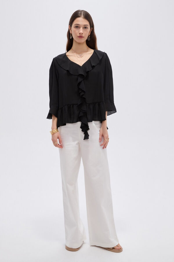 BLUSA KALMER 70607 NEGRO image number null