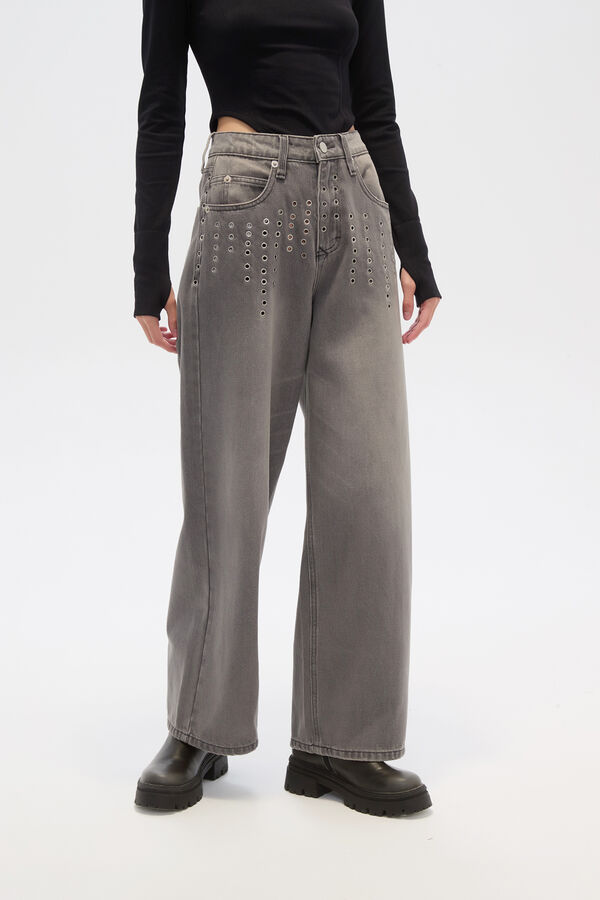 PANTALON ROE GRIS CLARO image number null