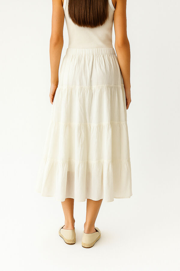 FALDA LONIA BLANCO image number null