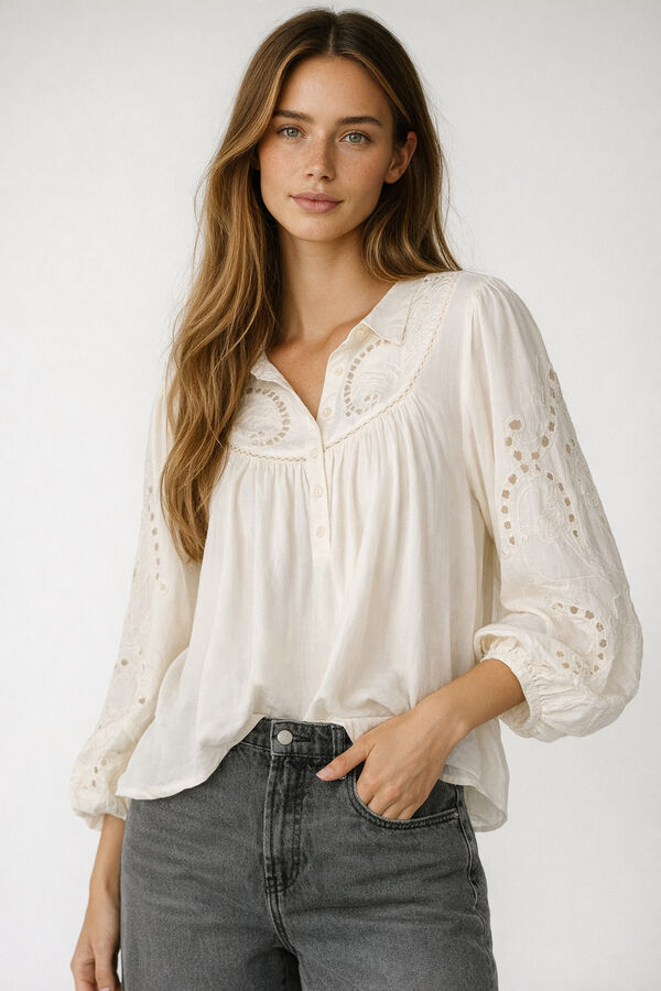 BLUSA EPRINE BLANCO image number null
