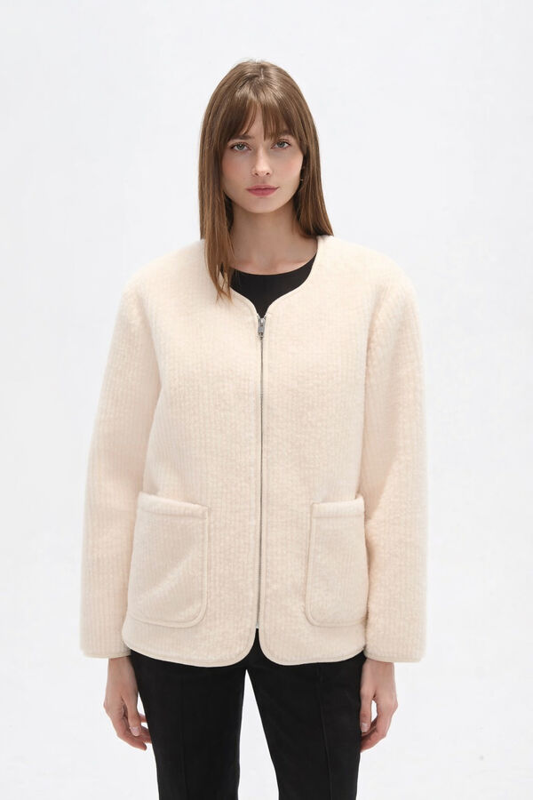 CHAQUETA CLEMEN CRUDO / NATURAL image number null