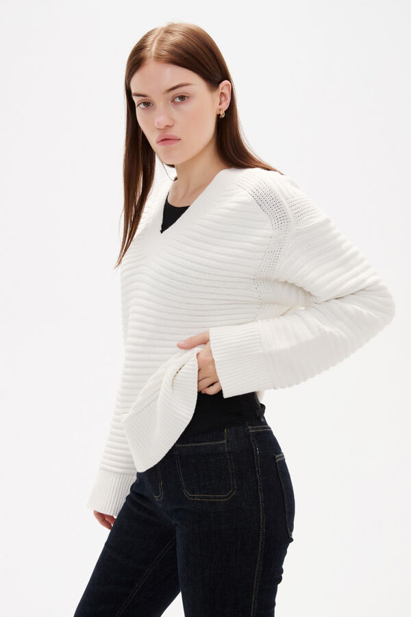 SWEATER KALLIA CRUDO / NATURAL image number null