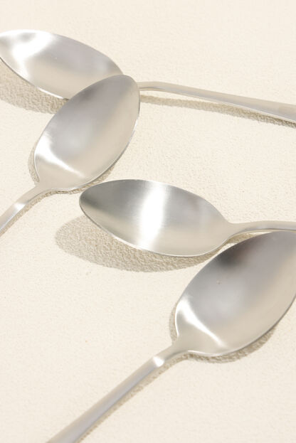 Cuchara Olivo Set 4 un. Plateado COLOR UNICO image number null