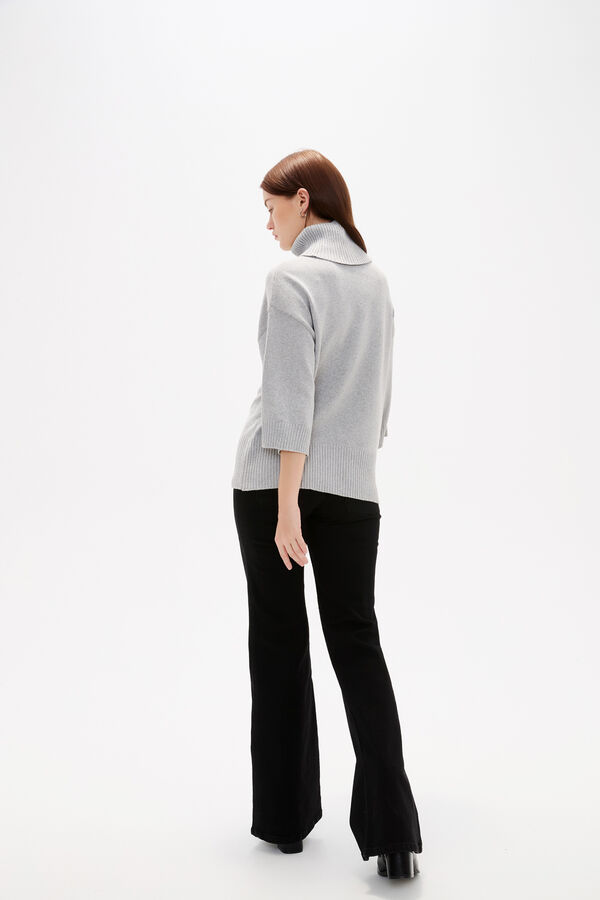 POLERA THERNAL GRIS MELANGE MEDIO image number null