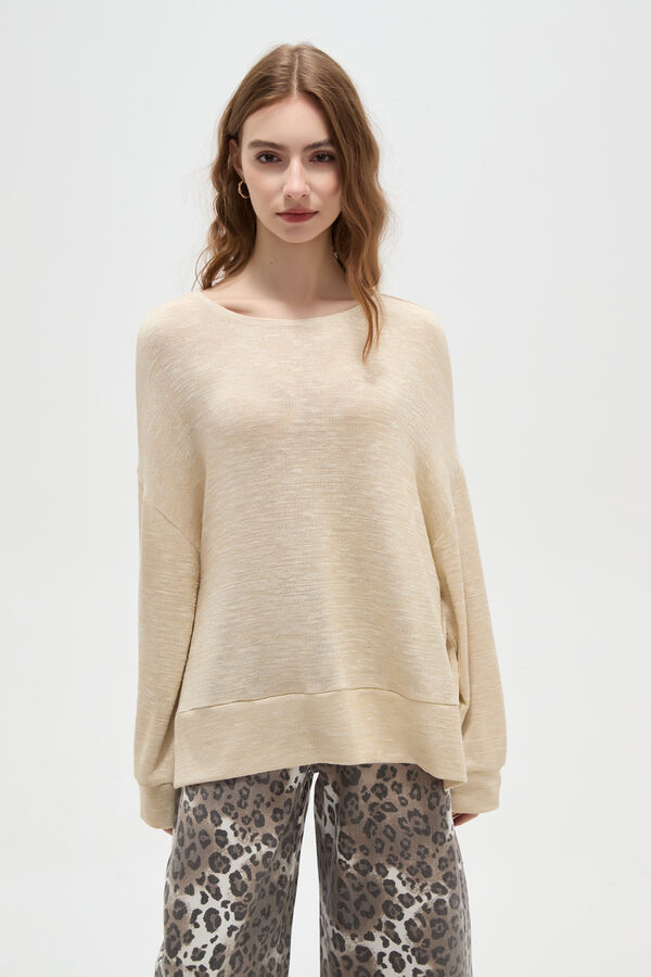SWEATER SEFI CRUDO / NATURAL image number null