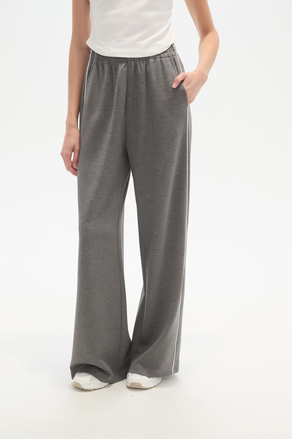 PANTALON DEPORTIVO BEDMAR GRIS MELANGE OSCURO image number null